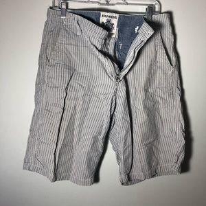 Express seersuckers shorts size 30